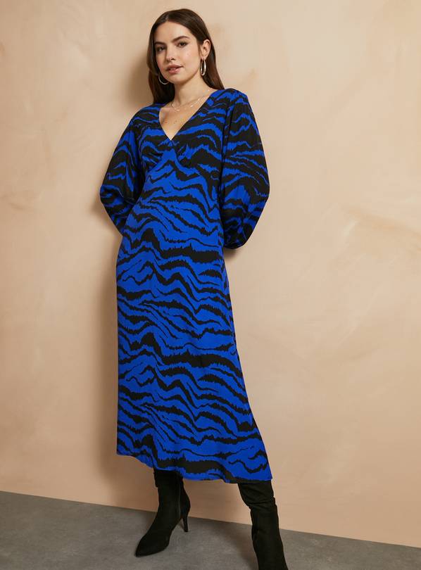 EVERBELLE Patchwork Animal Print Dress 6